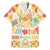 Kawaii Turtle Hawaiian Shirt Aloha Hibiscus Flowers