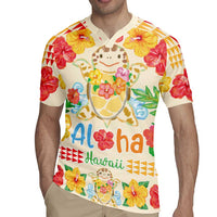 Kawaii Turtle Rugby Jersey Aloha Hibiscus Flowers LT9 - Polynesian Pride