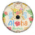 Kawaii Turtle Spare Tire Cover Aloha Hibiscus Flowers