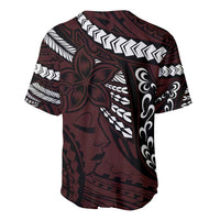 Polynesian Girl Tribal Tattoo Baseball Jersey Oxbood Vibe