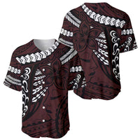 Polynesian Girl Tribal Tattoo Baseball Jersey Oxbood Vibe