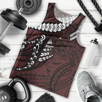 Polynesian Girl Tribal Tattoo Men Tank Top Oxbood Vibe LT9 - Polynesian Pride