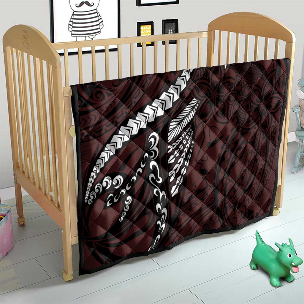 Polynesian Girl Tribal Tattoo Quilt Oxbood Vibe