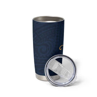 Polynesian Hibiscus Flower Waves Pattern Tumbler Cup LT9 - Polynesian Pride