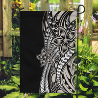Polynesian Plumeria Floral Tattoo Pattern Garden Flag Beige Style LT9 Garden Flag Beige - Polynesian Pride
