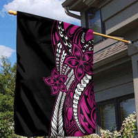 Polynesian Plumeria Floral Tattoo Pattern Garden Flag Pink Style LT9 - Polynesian Pride