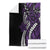 Polynesian Plumeria Floral Tattoo Pattern Blanket Purple Style