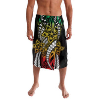 Polynesian Plumeria Floral Tattoo Pattern Lavalava Reggae Style LT9 Reggae - Polynesian Pride