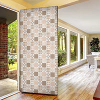Hawaiian Palaka Quilt Pattern Door Cover Hawaii Culture Bird of Paradise Exotic Motif - Polynesian Pride