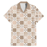 Hawaiian Palaka Quilt Pattern Family Matching Mermaid Dress and Hawaiian Shirt Hawaii Culture Bird of Paradise Exotic Motif - Polynesian Pride