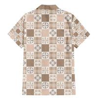 Hawaiian Palaka Quilt Pattern Family Matching Mermaid Dress and Hawaiian Shirt Hawaii Culture Bird of Paradise Exotic Motif - Polynesian Pride