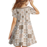 Hawaiian Palaka Quilt Pattern Family Matching Off Shoulder Maxi Dress and Hawaiian Shirt Hawaii Culture Bird of Paradise Exotic Motif - Polynesian Pride