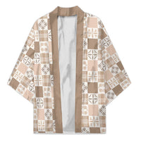 Hawaiian Palaka Quilt Pattern Kimono Hawaii Culture Bird of Paradise Exotic Motif - Polynesian Pride