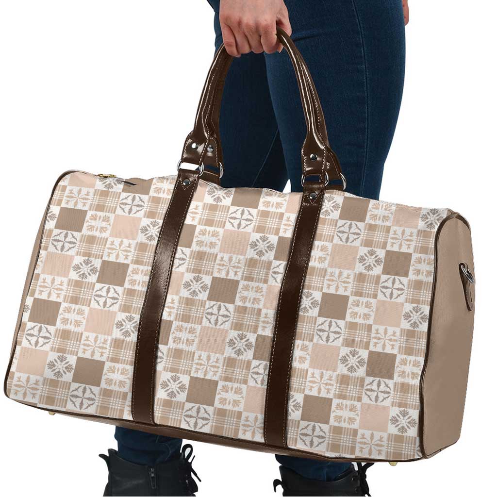 Hawaiian Palaka Quilt Pattern Travel Bag Hawaii Culture Bird of Paradise Exotic Motif - Polynesian Pride