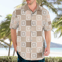 Hawaiian Palaka Quilt Pattern Hawaiian Shirt Hawaii Culture Honu Turtle - Polynesian Pride