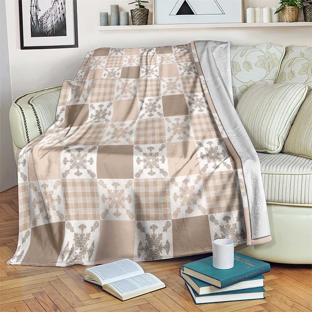 Hawaiian Palaka Quilt Pattern Blanket Hawaii Culture Pineapple - Polynesian Pride