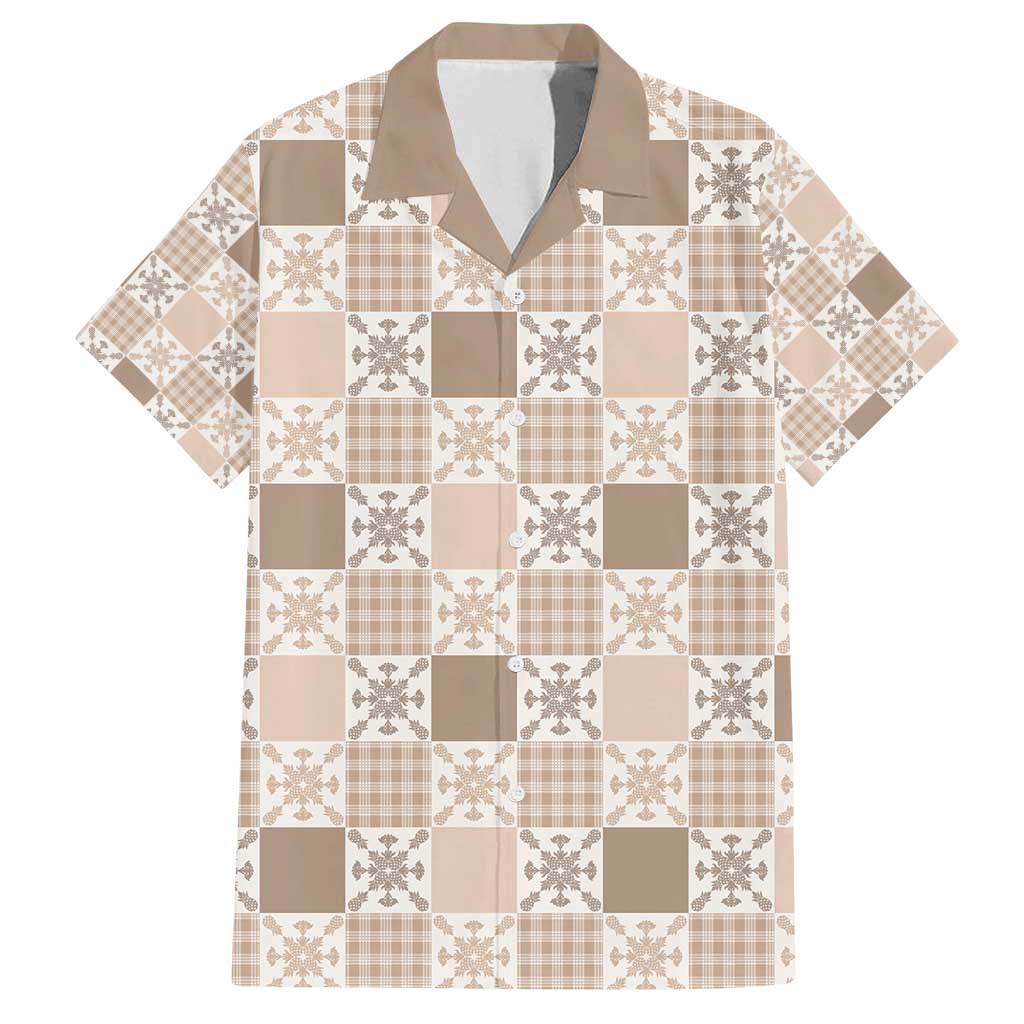 Hawaiian Palaka Quilt Pattern Family Matching Tank Maxi Dress and Hawaiian Shirt Hawaii Culture Pineapple - Polynesian Pride