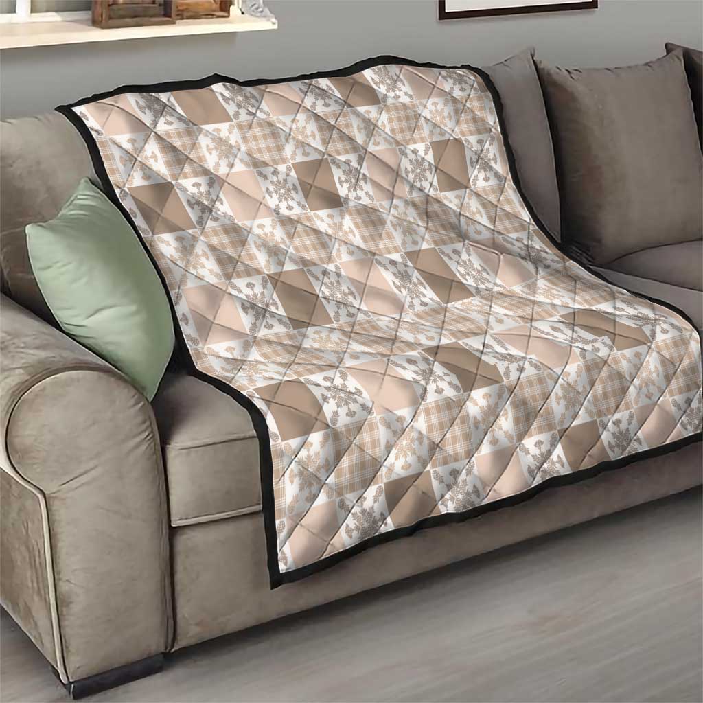 Hawaiian Palaka Quilt Pattern Quilt Hawaii Culture Pineapple - Polynesian Pride