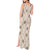 Hawaiian Palaka Quilt Pattern Tank Maxi Dress Hawaii Culture Pineapple - Polynesian Pride