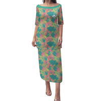 Seamless Hawaiian Quilt Pattern Puletasi Hawaii Culture Palm Leaf Tropical - Polynesian Pride