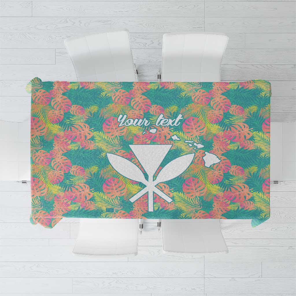 Seamless Hawaiian Quilt Pattern Tablecloth Hawaii Culture Palm Leaf Tropical - Polynesian Pride