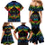 Tonga LGBT Family Matching Mermaid Dress and Hawaiian Shirt Love Is Love Ngatu Rainbow Water Color LT9 - Polynesian Pride