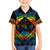 Tonga LGBT Family Matching Mermaid Dress and Hawaiian Shirt Love Is Love Ngatu Rainbow Water Color LT9 Son's Shirt Black - Polynesian Pride