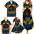 Tonga LGBT Family Matching Summer Maxi Dress and Hawaiian Shirt Love Is Love Ngatu Rainbow Water Color LT9 - Polynesian Pride