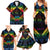 Personalised Tonga LGBT Family Matching Summer Maxi Dress and Hawaiian Shirt Love Is Love Ngatu Rainbow Water Color LT9 - Polynesian Pride