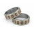 Seamless Pattern Maile and Pikake Lei Classic Ring Squares Maile Leaf - Polynesian Pride