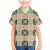 Seamless Pattern Maile and Pikake Lei Family Matching Mermaid Dress and Hawaiian Shirt Squares Maile Leaf - Polynesian Pride