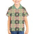 Seamless Pattern Maile and Pikake Lei Family Matching Off The Shoulder Long Sleeve Dress and Hawaiian Shirt Squares Maile Leaf - Polynesian Pride
