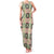 Seamless Pattern Maile and Pikake Lei Family Matching Tank Maxi Dress and Hawaiian Shirt Squares Maile Leaf - Polynesian Pride