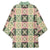 Seamless Pattern Maile and Pikake Lei Kimono Squares Maile Leaf - Polynesian Pride