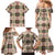 Seamless Pattern Pikake Lei Family Matching Mermaid Dress and Hawaiian Shirt Floral Squares Pikake - Polynesian Pride