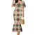 Seamless Pattern Pikake Lei Family Matching Mermaid Dress and Hawaiian Shirt Floral Squares Pikake - Polynesian Pride