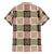 Seamless Pattern Pikake Lei Family Matching Tank Maxi Dress and Hawaiian Shirt Floral Squares Pikake - Polynesian Pride