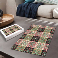 Seamless Pattern Pikake Lei Puzzle Floral Squares Pikake LT9 - Polynesian Pride