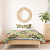 Seamless Pattern Puakenikeni and Kalo Bedding Set - Polynesian Pride