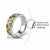 Seamless Pattern Puakenikeni and Kalo Classic Ring - Polynesian Pride