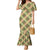 Seamless Pattern Puakenikeni and Kalo Family Matching Mermaid Dress and Hawaiian Shirt - Polynesian Pride