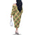 Seamless Pattern Puakenikeni and Kalo Family Matching Off The Shoulder Long Sleeve Dress and Hawaiian Shirt - Polynesian Pride