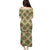 Seamless Pattern Puakenikeni and Kalo Family Matching Puletasi and Hawaiian Shirt - Polynesian Pride
