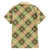 Seamless Pattern Puakenikeni and Kalo Family Matching Short Sleeve Bodycon Dress and Hawaiian Shirt - Polynesian Pride