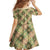 Seamless Pattern Puakenikeni and Kalo Family Matching Tank Maxi Dress and Hawaiian Shirt - Polynesian Pride
