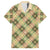 Seamless Pattern Puakenikeni and Kalo Family Matching Tank Maxi Dress and Hawaiian Shirt - Polynesian Pride
