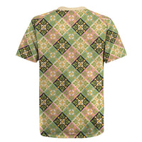 Seamless Pattern Puakenikeni and Kalo Rugby Jersey LT9 - Polynesian Pride