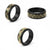 Seamless Pattern Puakenikeni and Kalo Spinner Ring - Polynesian Pride