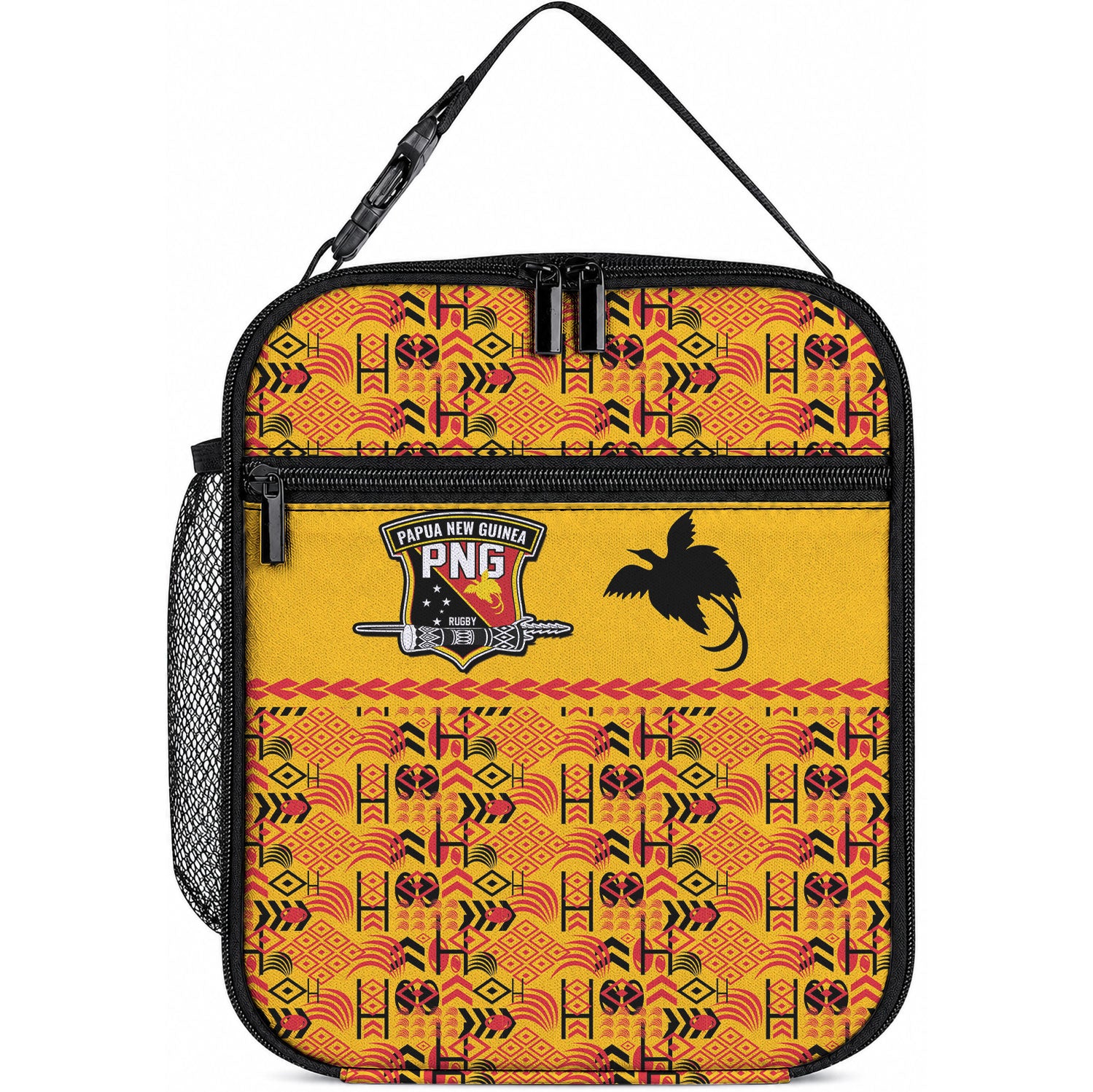 Papua New Guinea Kumuls Lunch Bag Bird of Paradise Gold Version