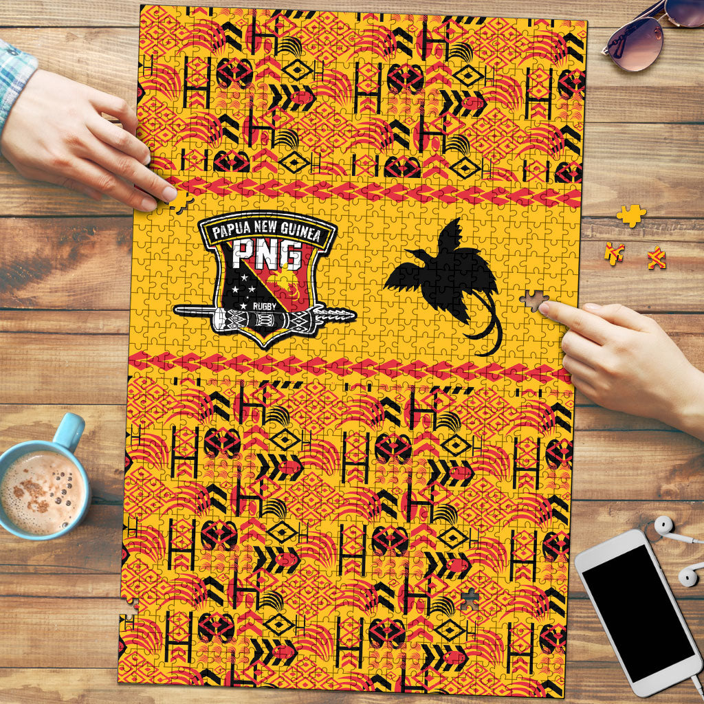 Papua New Guinea Kumuls Puzzle Bird of Paradise Gold Version